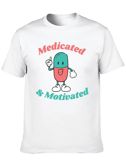 Medicated & Motivated Graphic Tee