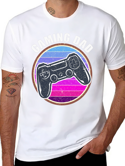 Gaming Dad T-Shirt - Retro Controller Design