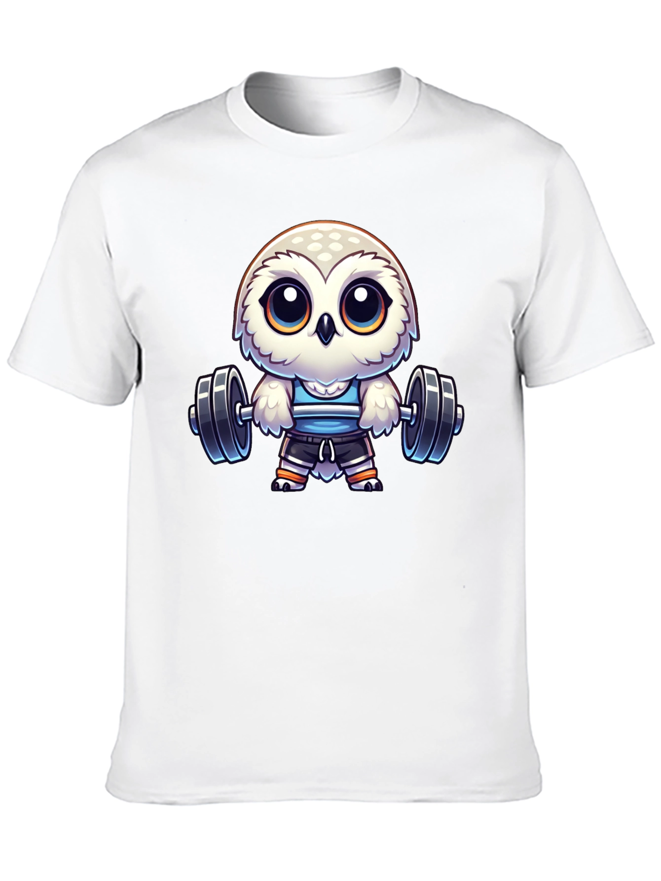 Workout Owl T-Shirt - Gym Animal Tee