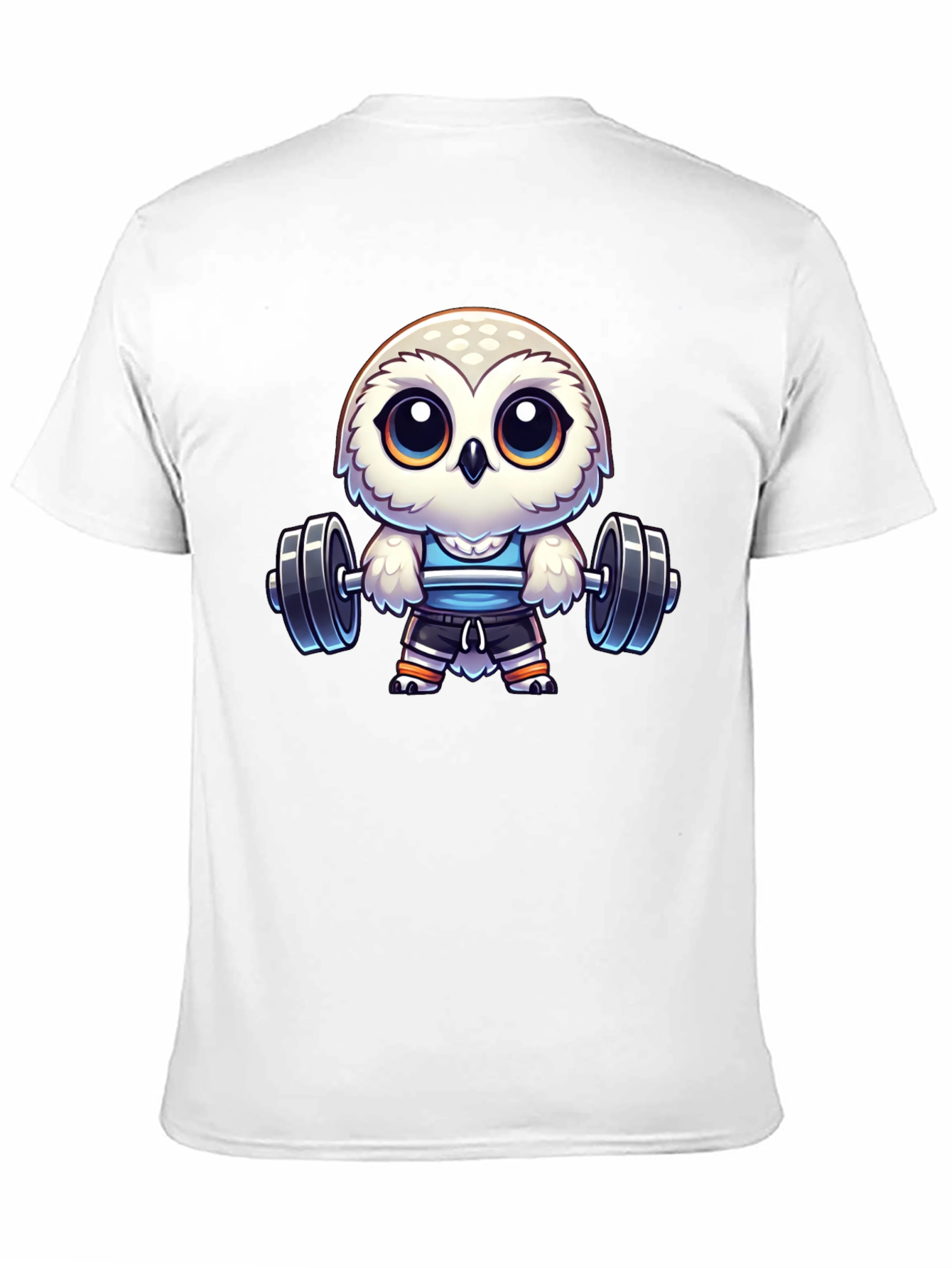 Workout Owl T-Shirt - Gym Animal Tee
