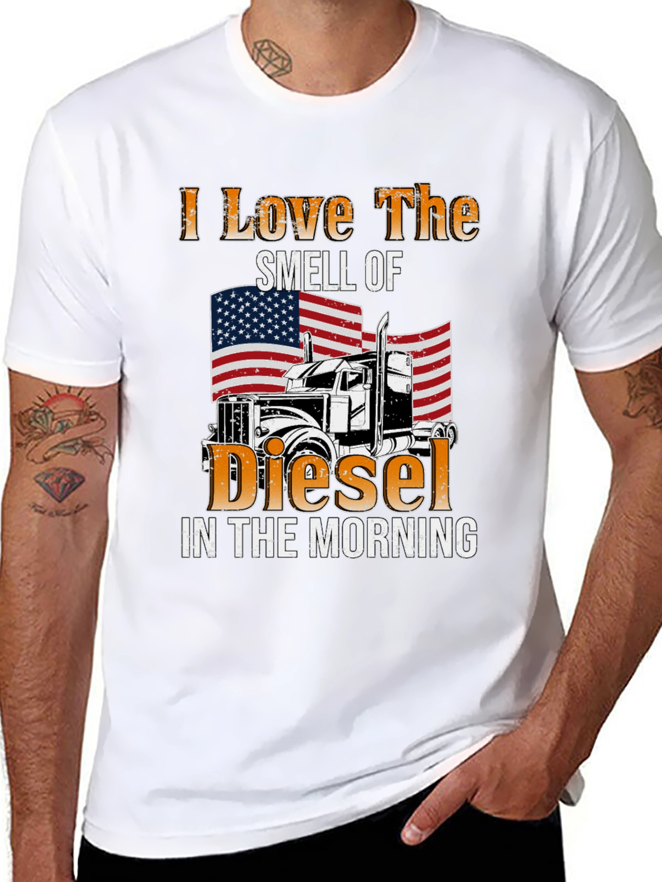 I Love The Smell Of Diesel T-Shirt