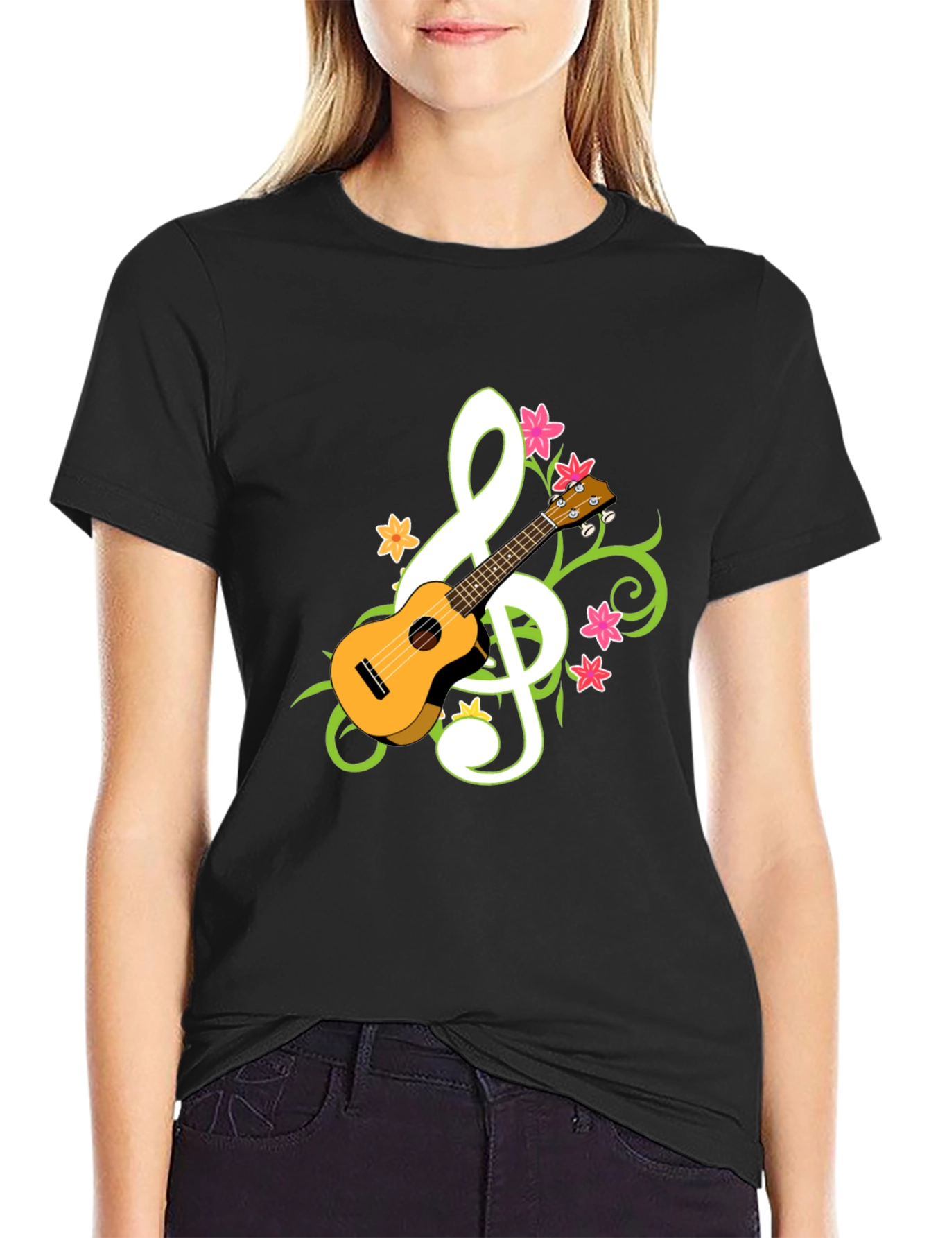 Musical Ukulele T-Shirt