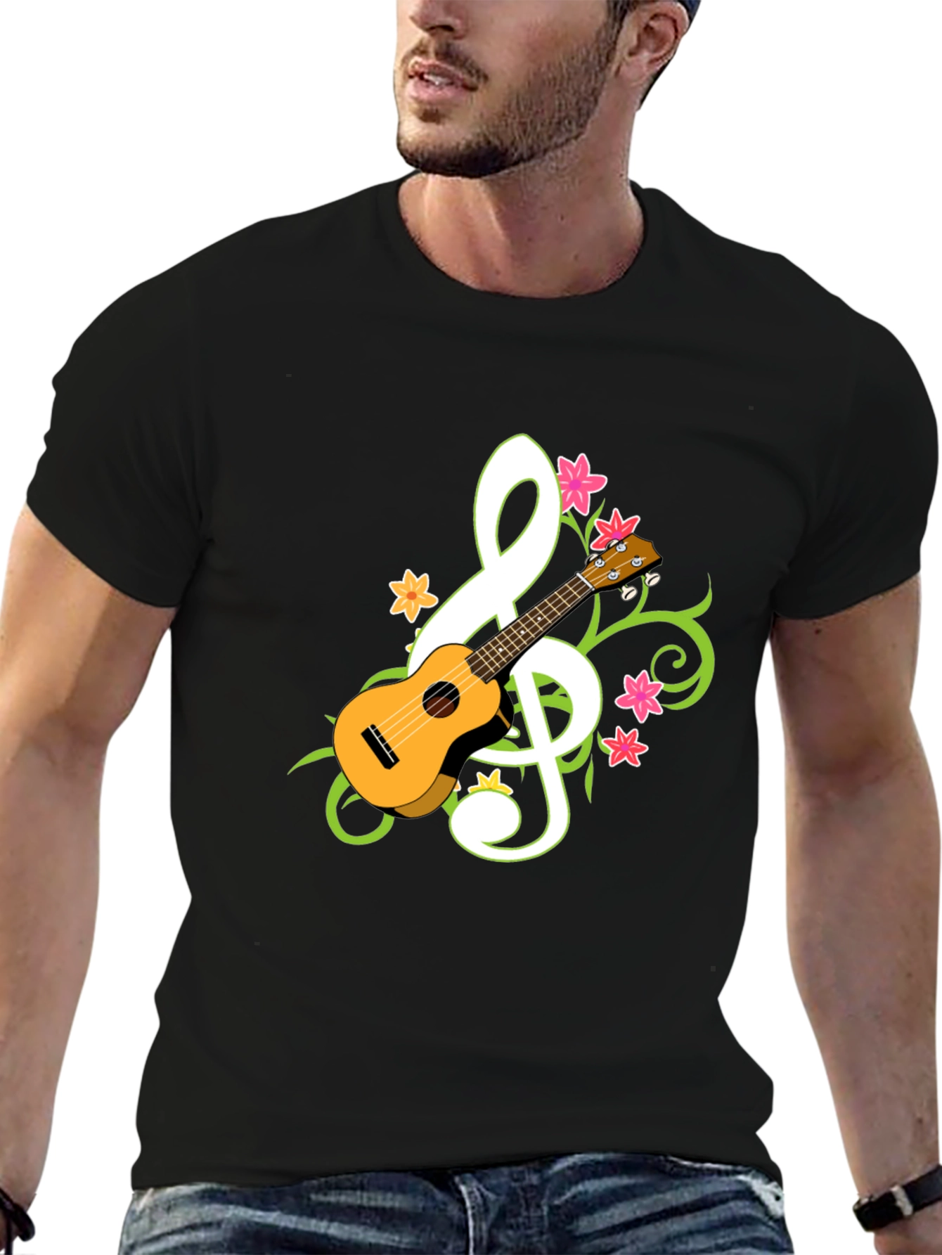 Musical Ukulele T-Shirt