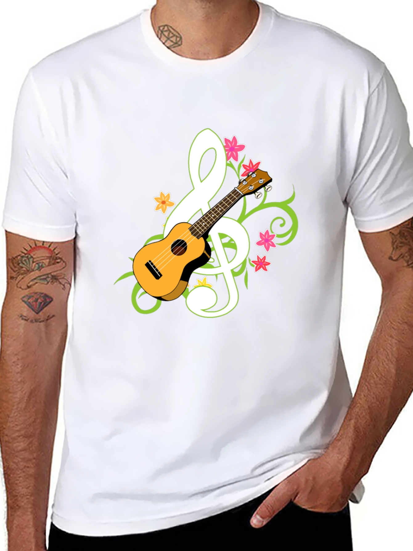 Musical Ukulele T-Shirt