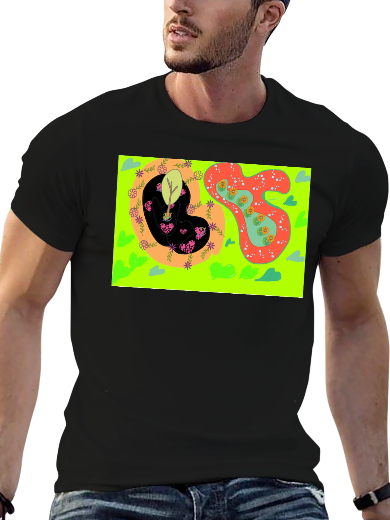 Nature T-Shirt - Modern Art Design