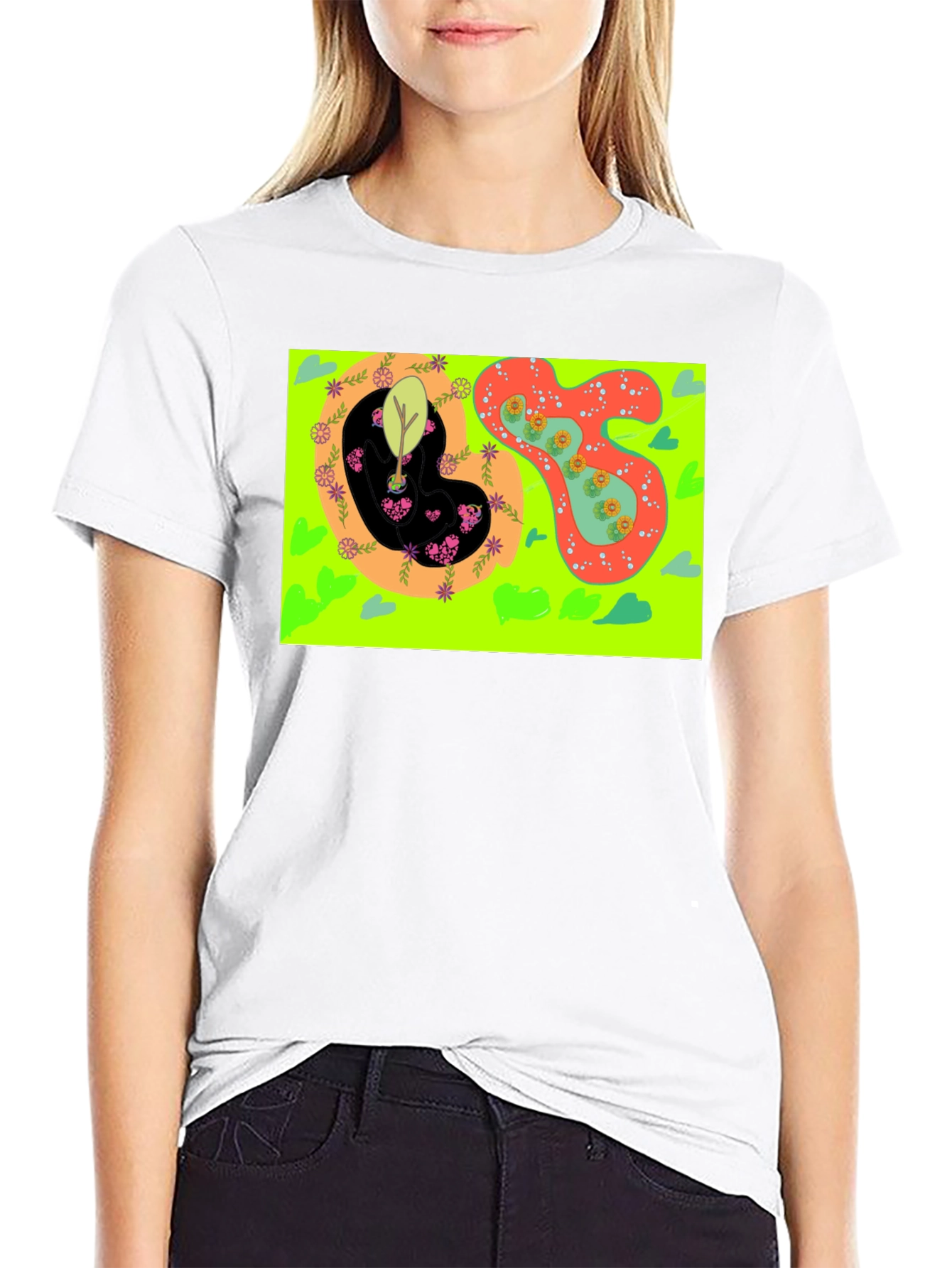 Nature T-Shirt - Modern Art Design