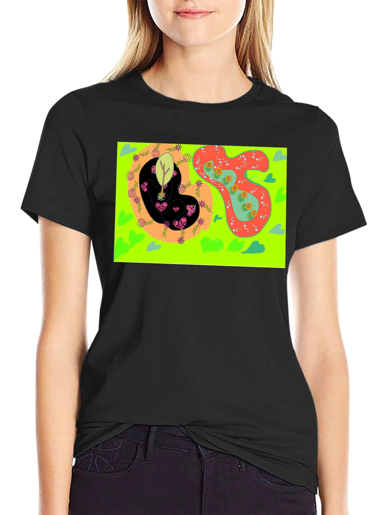 Nature T-Shirt - Modern Art Design