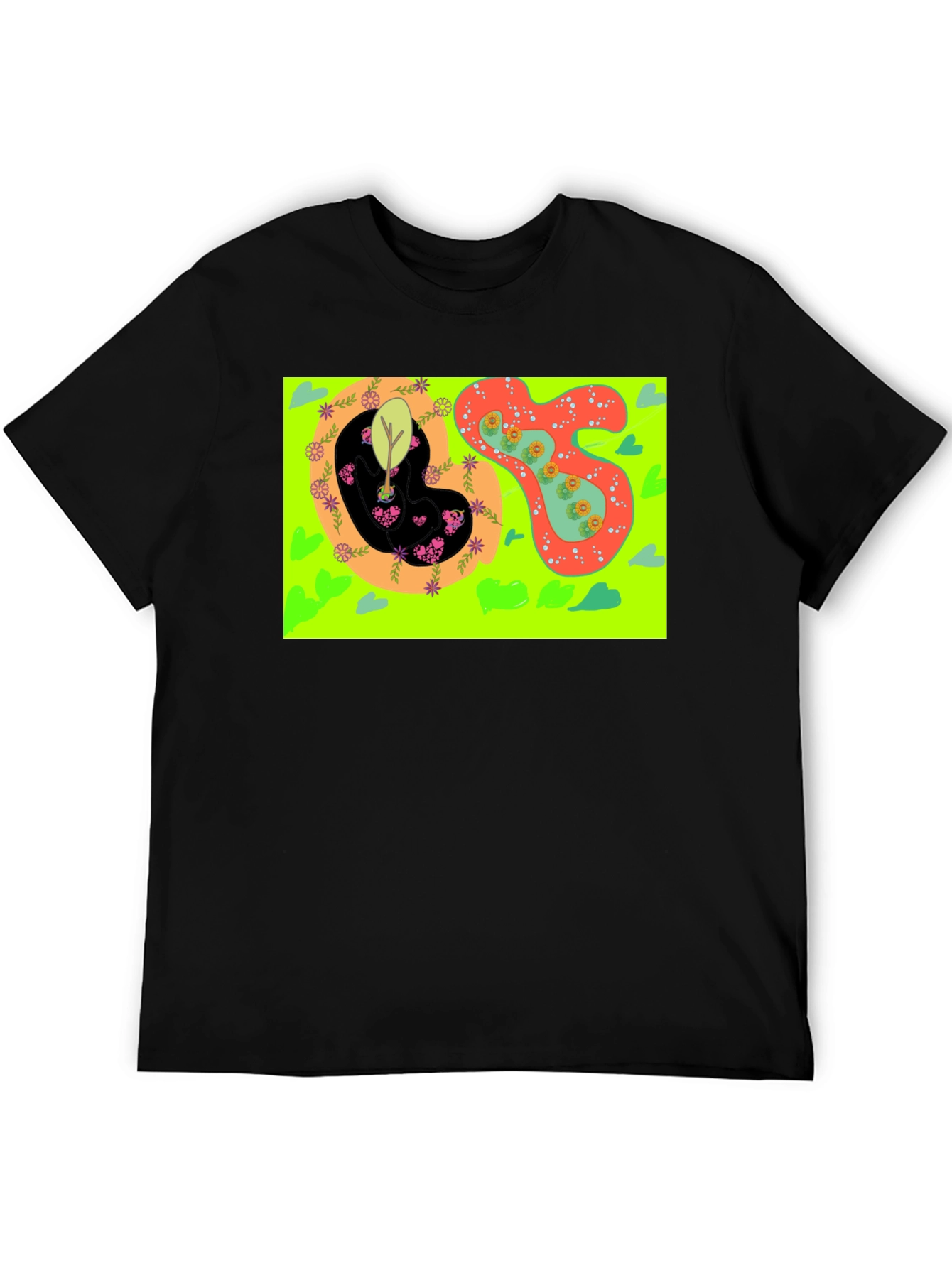 Nature T-Shirt - Modern Art Design