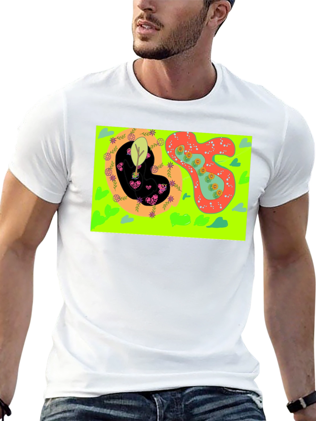 Nature T-Shirt - Modern Art Design