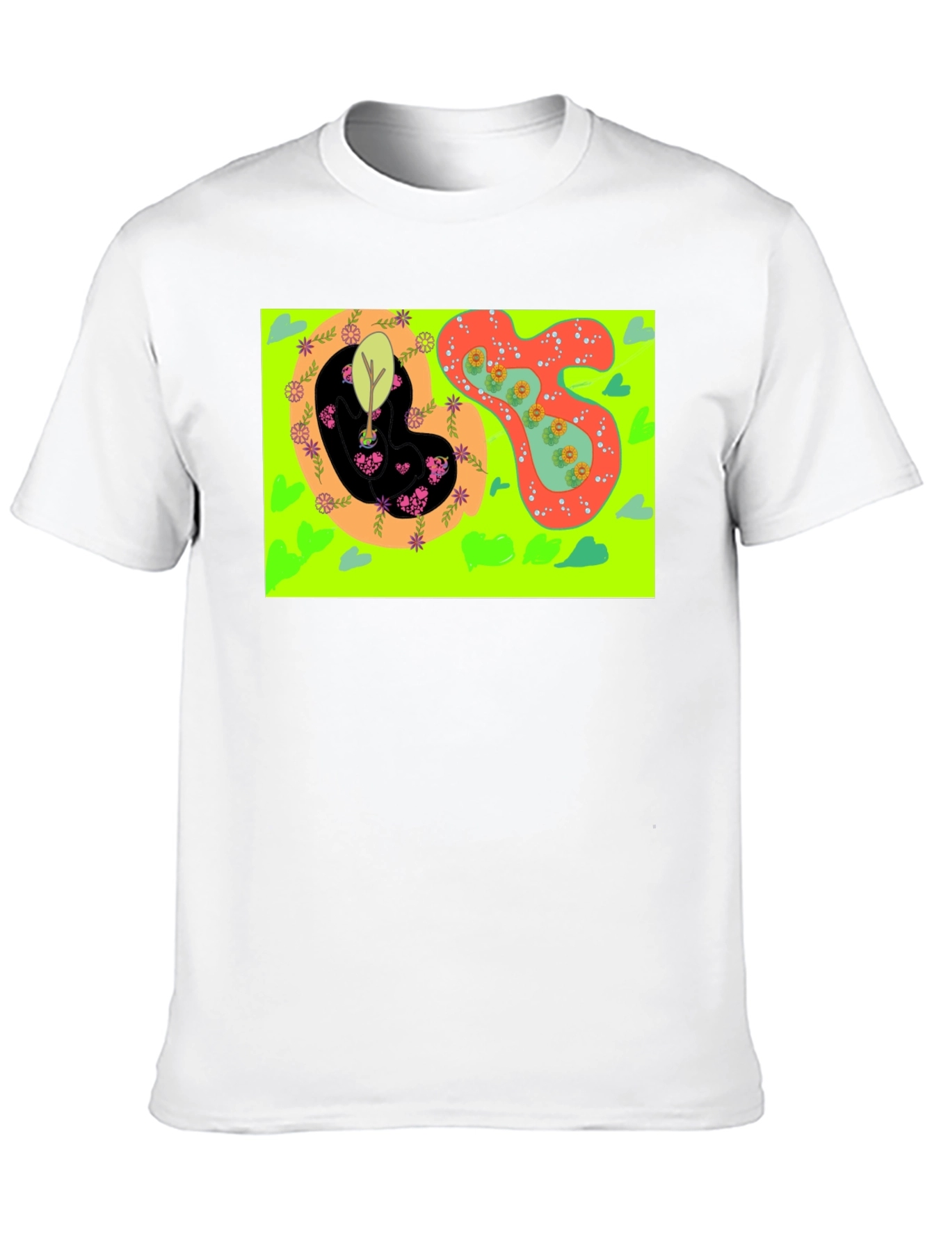 Nature T-Shirt - Modern Art Design
