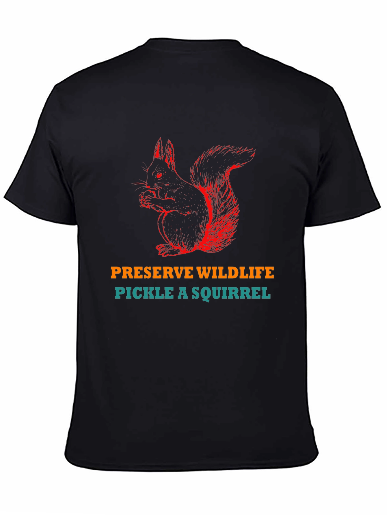 Preserve Wildlife Pickle A Squirrel Graphic T-Shirt
