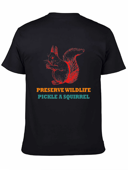 Preserve Wildlife Pickle A Squirrel Graphic T-Shirt