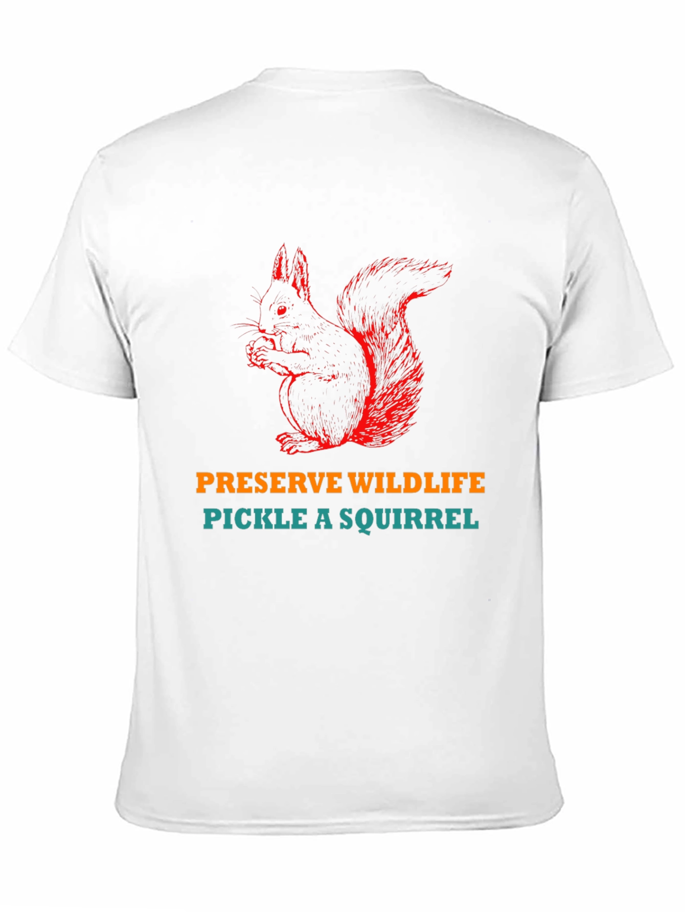 Preserve Wildlife Pickle A Squirrel Graphic T-Shirt