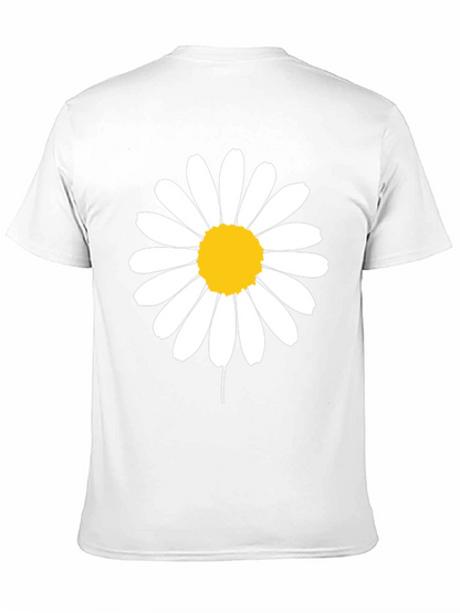 Daisy Graphic Black T-Shirt