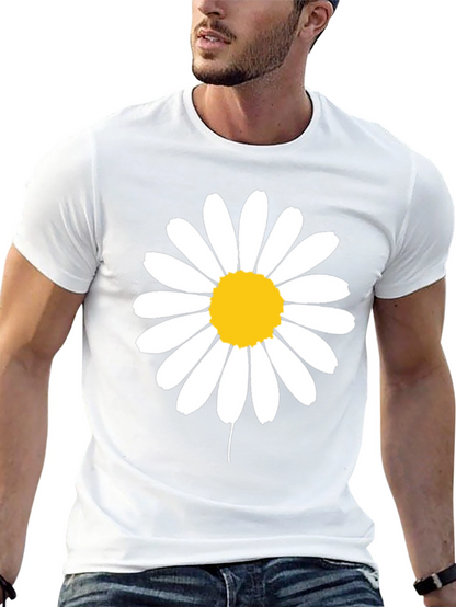 Daisy Graphic Black T-Shirt