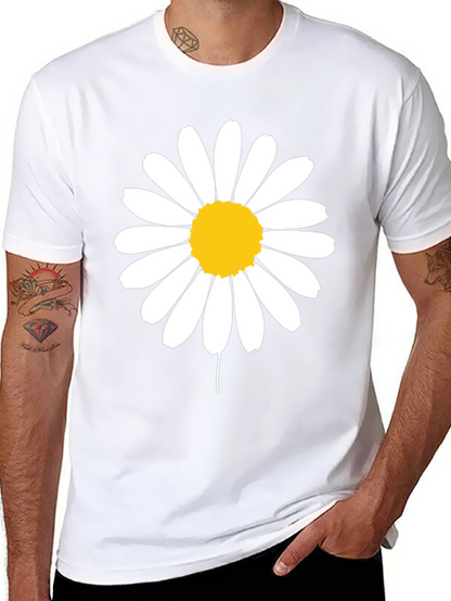 Daisy Graphic Black T-Shirt