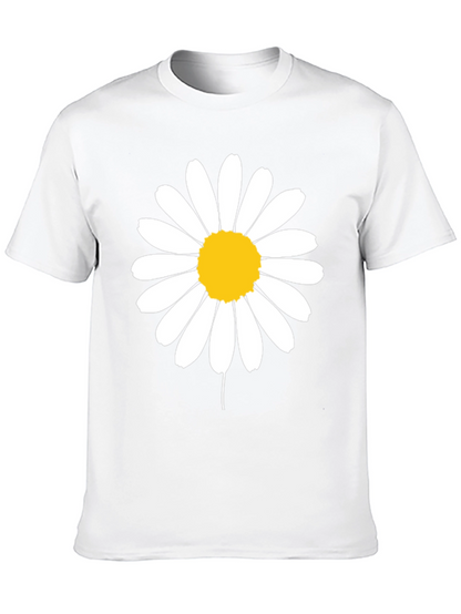 Daisy Graphic Black T-Shirt