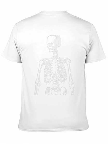 Skeleton Graphic Tee - Black Crewneck