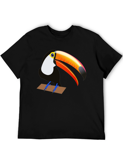Toucan Graphic Tee - Tropical Bird T-Shirt
