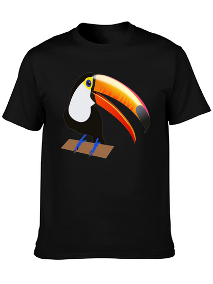 Toucan Graphic Tee - Tropical Bird T-Shirt