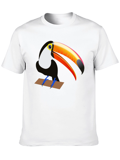 Toucan Graphic Tee - Tropical Bird T-Shirt