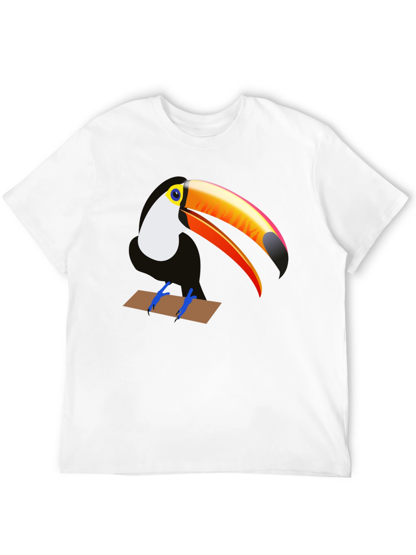 Toucan Graphic Tee - Tropical Bird T-Shirt
