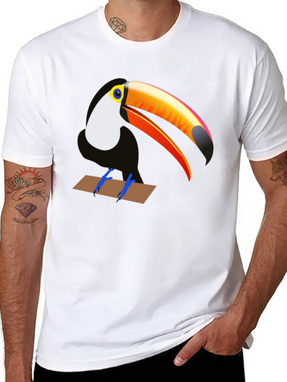 Toucan Graphic Tee - Tropical Bird T-Shirt