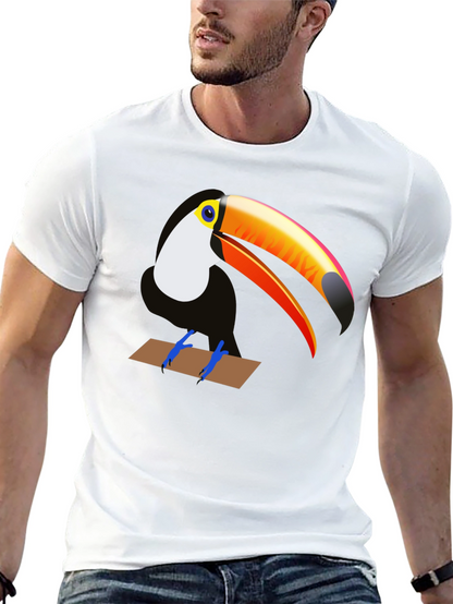 Toucan Graphic Tee - Tropical Bird T-Shirt