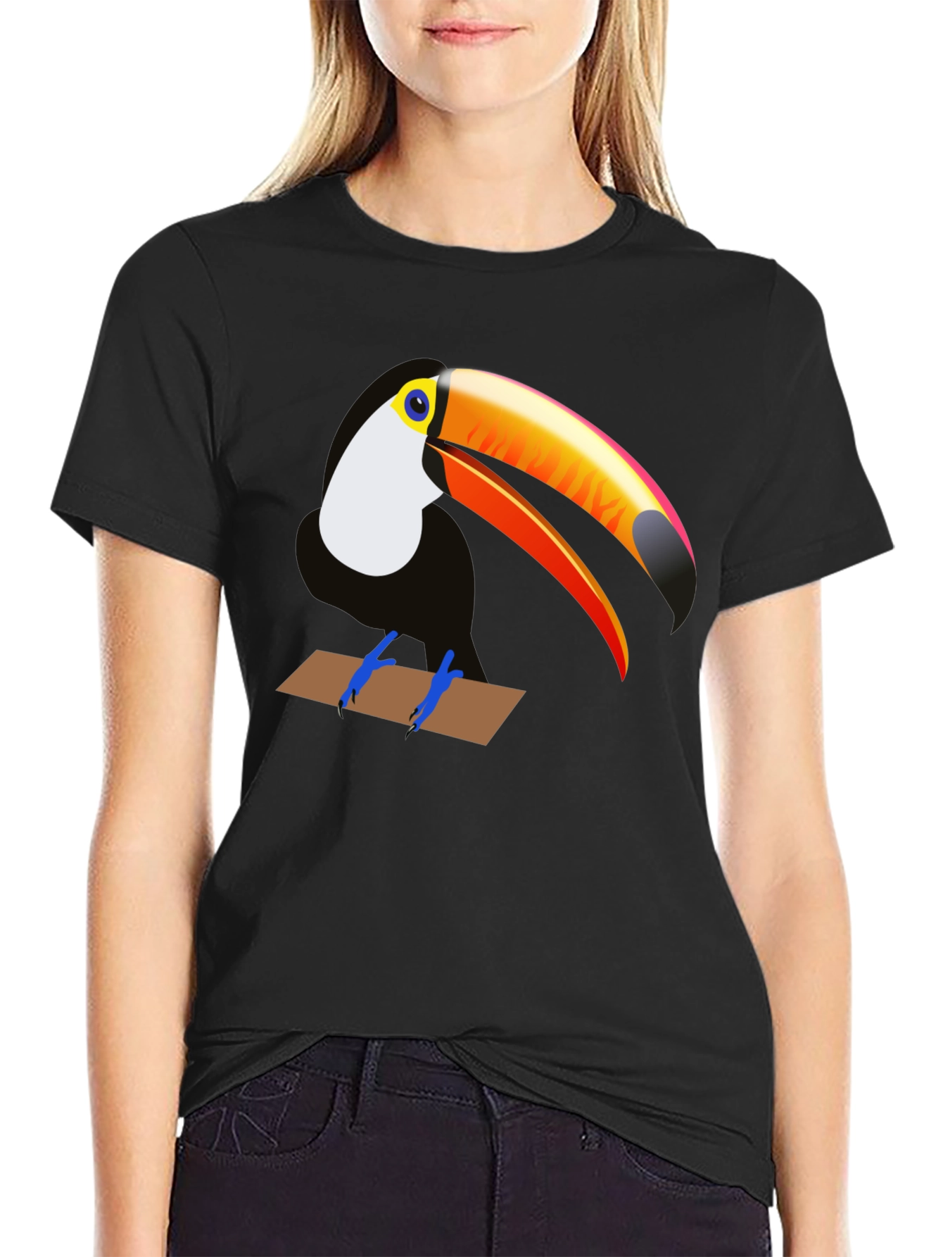 Toucan Graphic Tee - Tropical Bird T-Shirt