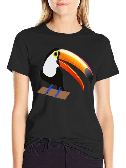 Toucan Graphic Tee - Tropical Bird T-Shirt