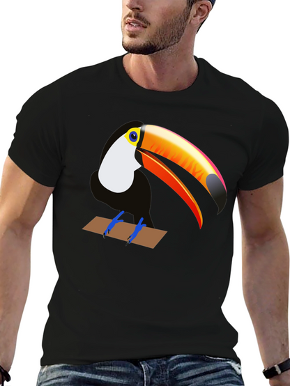 Toucan Graphic Tee - Tropical Bird T-Shirt