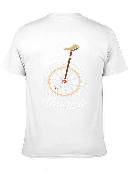 Unicycle Humor Graphic Tee