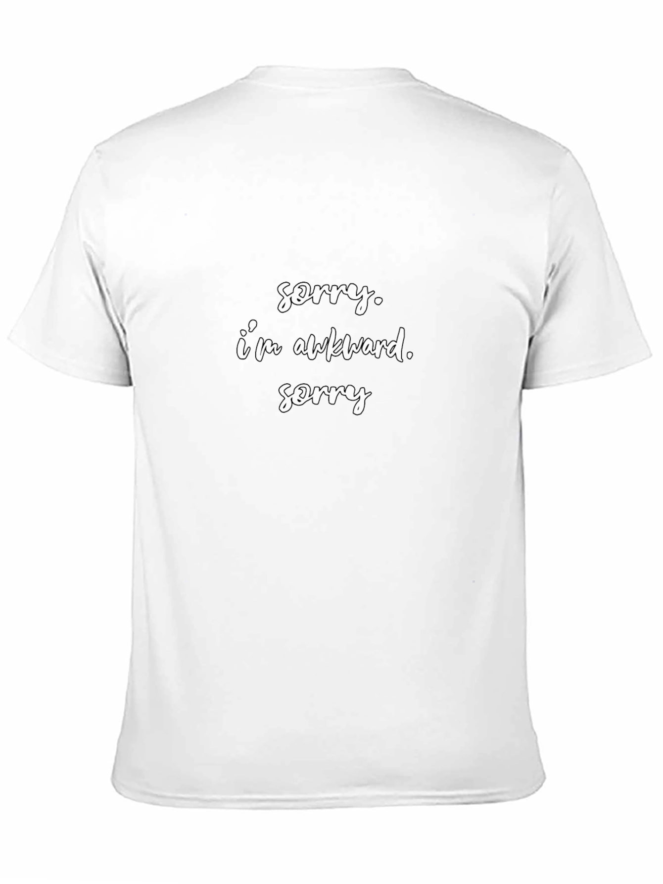 Awkward Graphic T-Shirt - Unisex Casual Tee