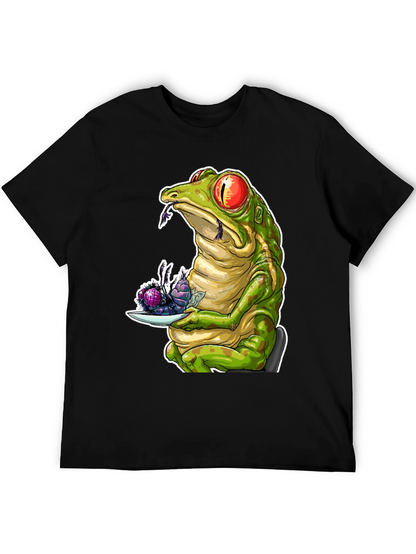 Frog Eating Flies Graphic T-Shirt