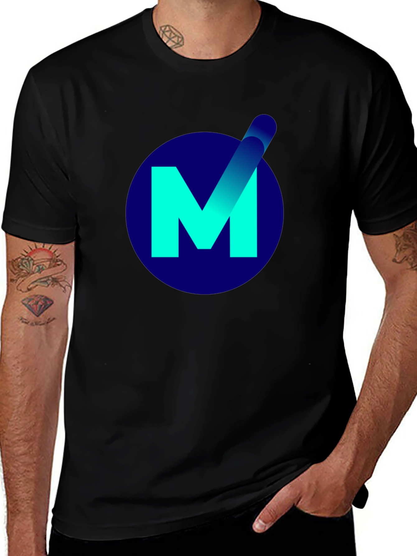 Modern Logo T-Shirt - Stylish Casual Wear