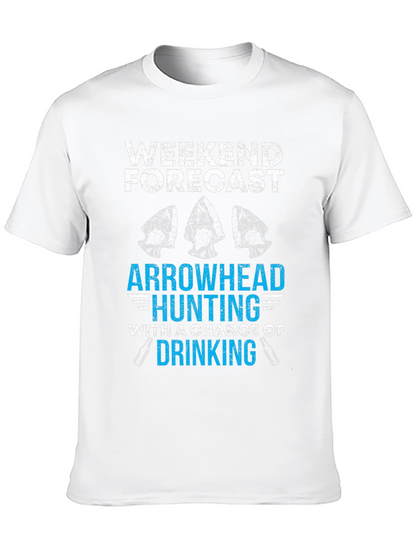 Weekend Forecast Arrowhead Hunting T-Shirt