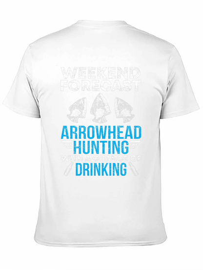 Weekend Forecast Arrowhead Hunting T-Shirt