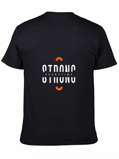 Strong Everytime Black T-Shirt