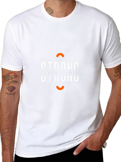 Strong Everytime Black T-Shirt