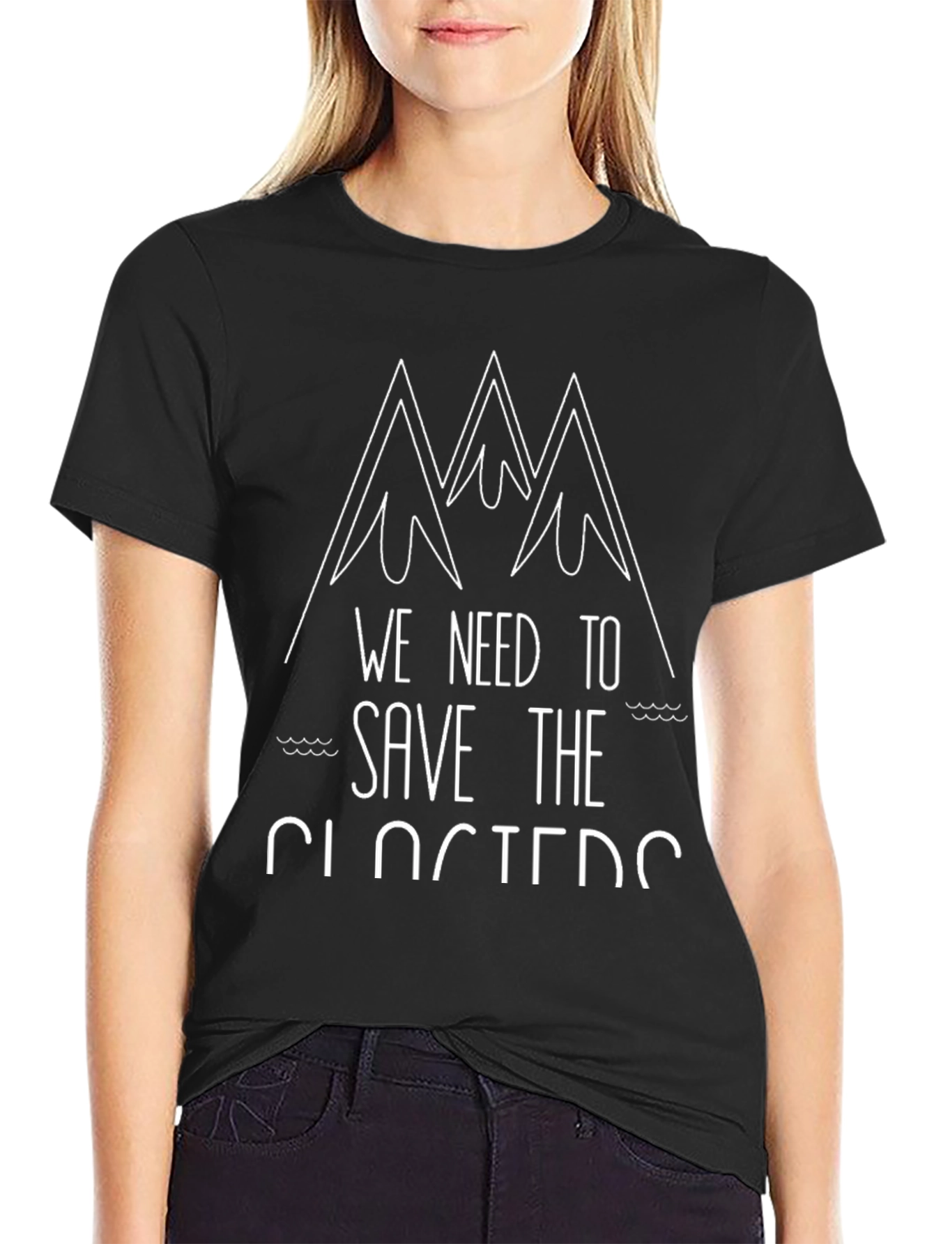 Save The Glaciers T-Shirt - Stylish Environmental Tee