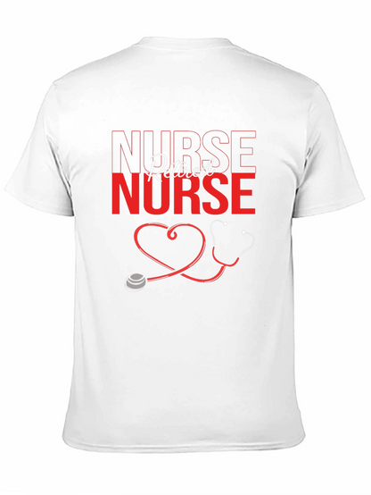 Retired Nurse Graphic T-Shirt - Black