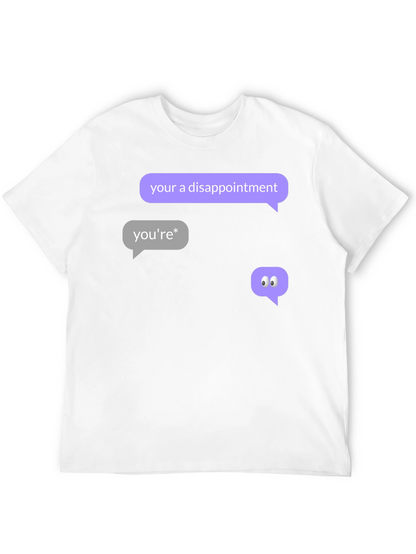 Humorous Grammar Correction T-Shirt