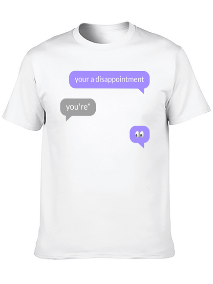 Humorous Grammar Correction T-Shirt