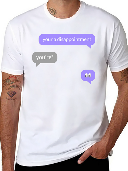 Humorous Grammar Correction T-Shirt