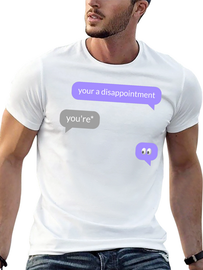Humorous Grammar Correction T-Shirt