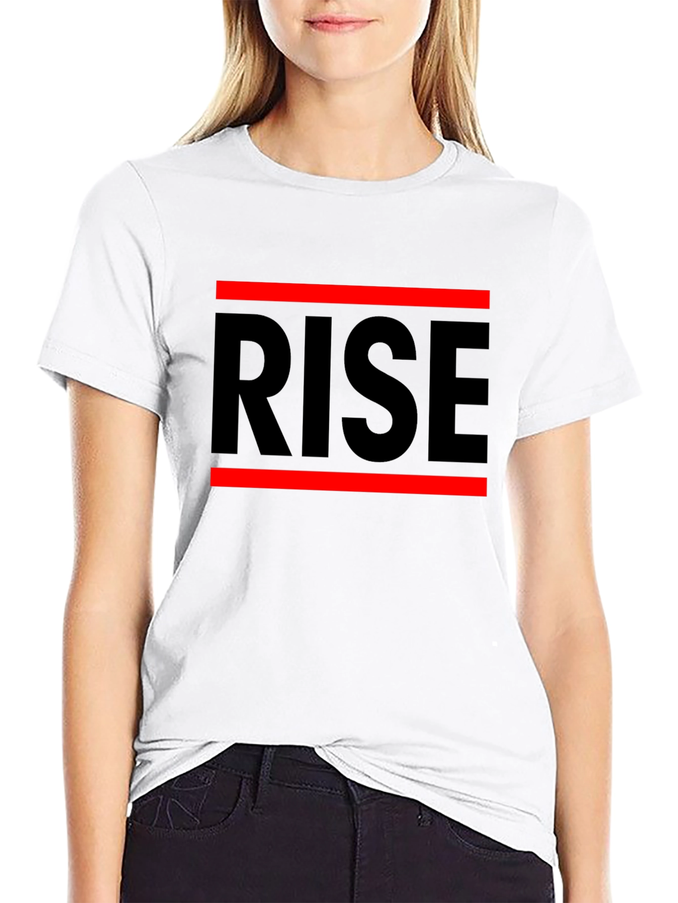 RISE Graphic Tee - Bold Statement T-Shirt
