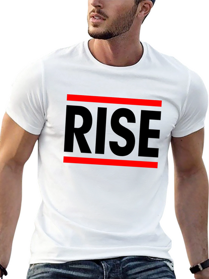 RISE Graphic Tee - Bold Statement T-Shirt