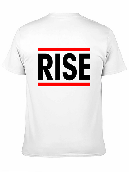 RISE Graphic Tee - Bold Statement T-Shirt