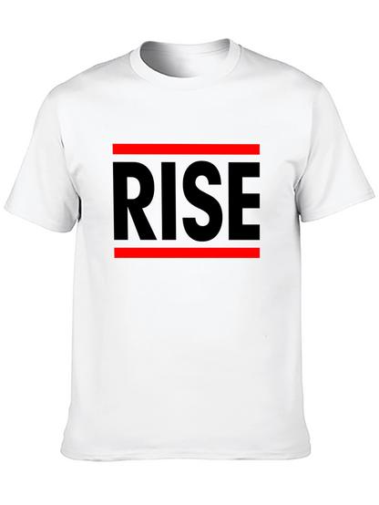 RISE Graphic Tee - Bold Statement T-Shirt