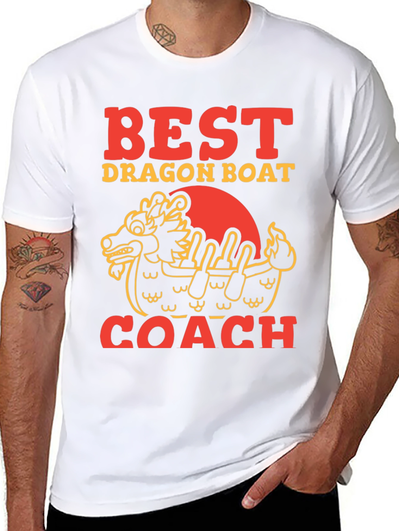 Best Dragon Boat Coach T-Shirt - Paddling Team Tee